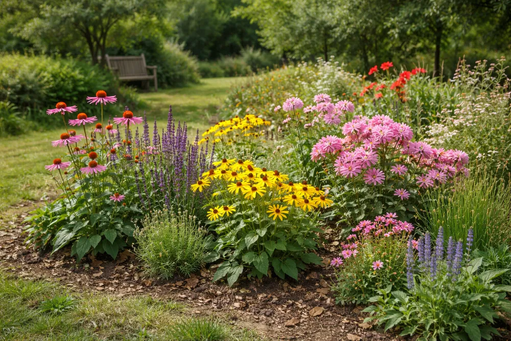 Évelő virágok gondozása