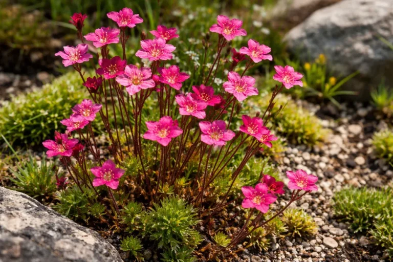 Mohalevelű kőtörőfű (Saxifraga × arendsii)