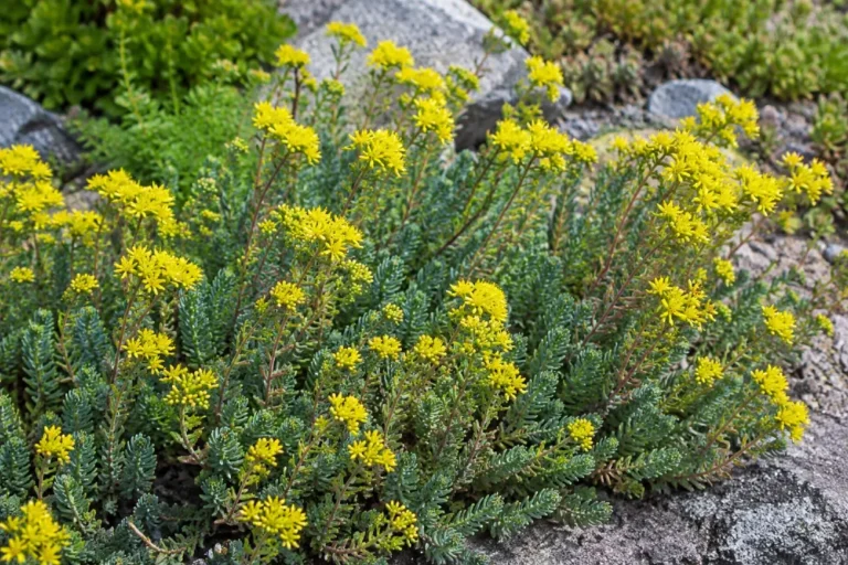 Kövi Varjúháj gondozása és szaporítása (Sedum rupestre)