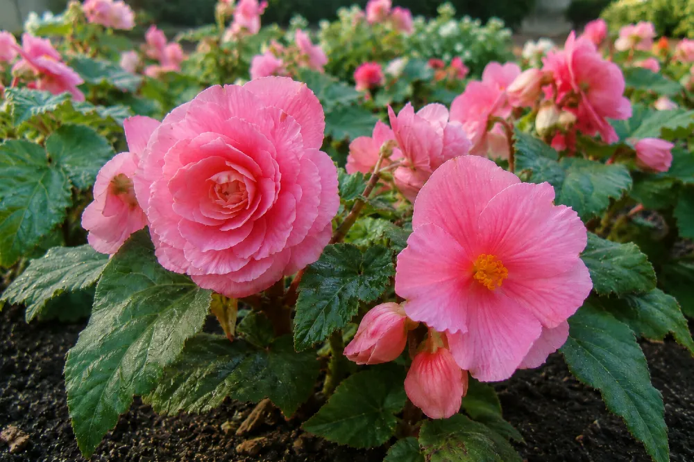 Gumós begónia (Begonia × tuberhybrida)